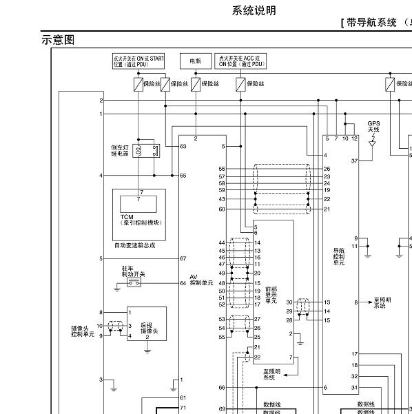 2006年日产风雅音响电路图