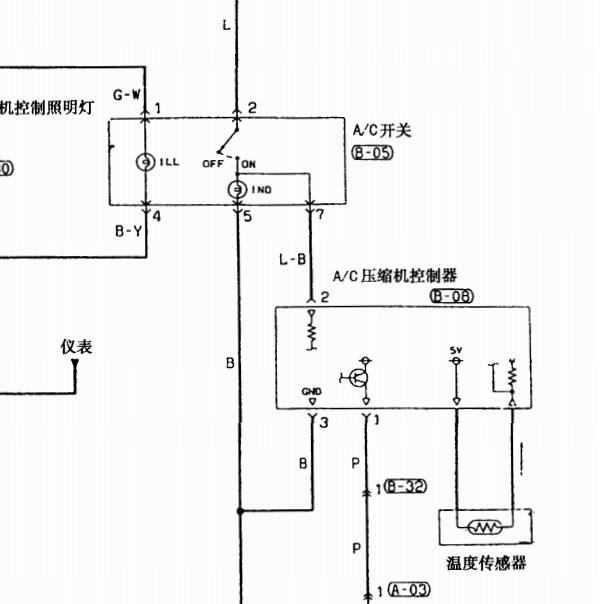 2003年东南菱帅空调电路图