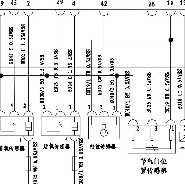 2010年长安奔奔MINI  JL466Q5发动机电路图