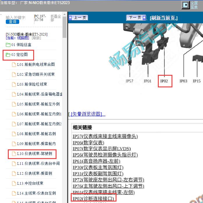 2023年蔚来ET5车载网络模块位置