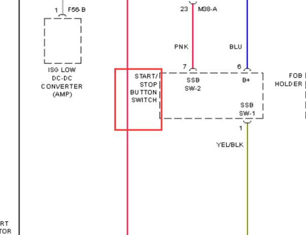 12年起亚秀尔一键启动电路图