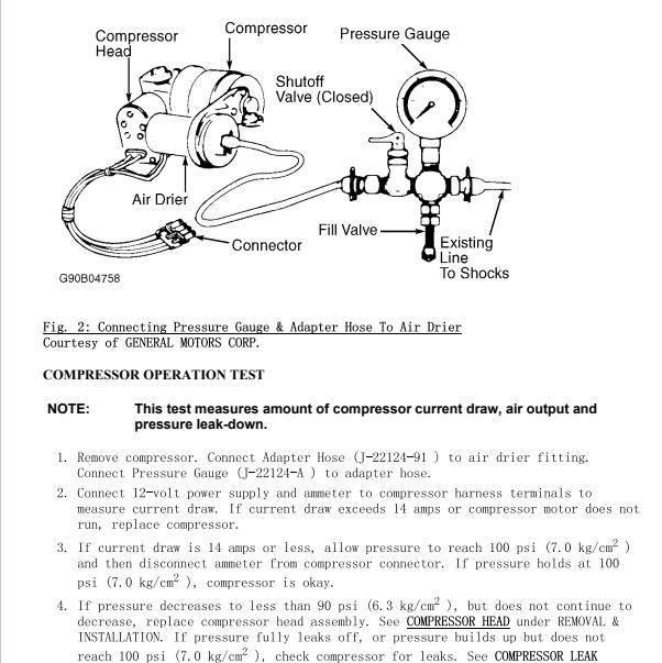 1993年凯迪拉克伍德悬架系统维修手册