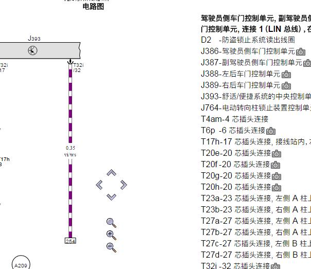 2017年奥迪A6L 网络通讯电路图
