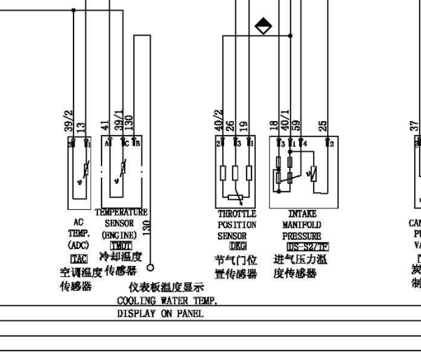 长安汽车JL466Q发动机电路图资料