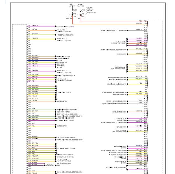 2019年沃尔沃XC40车身电路图