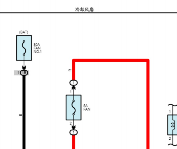 2024年丰田塞纳混动风扇电路图