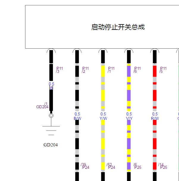2023年长安览拓者一键启动电路图