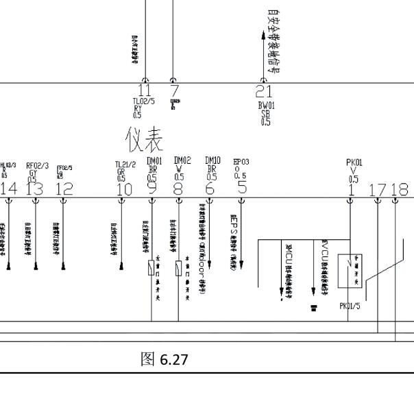 2022年长安跨越王X1 EV仪表电路图