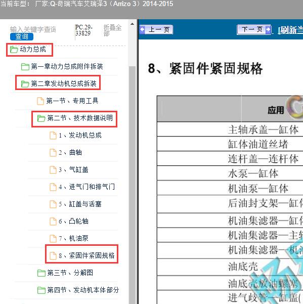 2014-2015年奇瑞汽车-艾瑞泽3 发动机扭矩