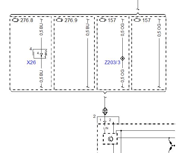 2016年奔驰GLS400发电机电路图