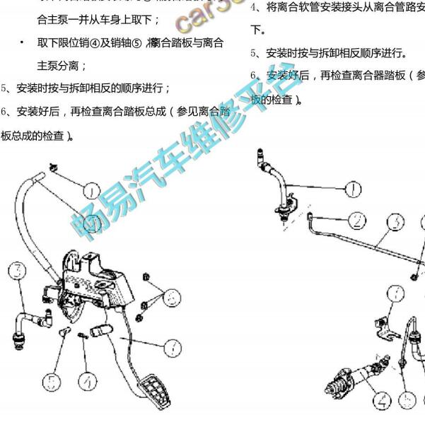 2014年海马S7离合器拆装资料