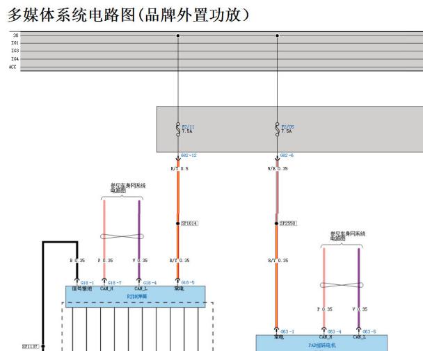 2024年比亚迪宋L音响功放电路图
