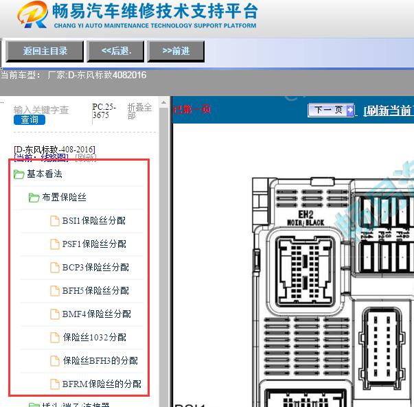 2016年标致408保险丝位置与说明