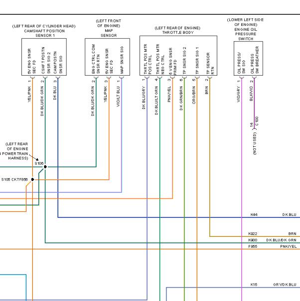 2012年吉普指南者2.4发动机节气门电路图