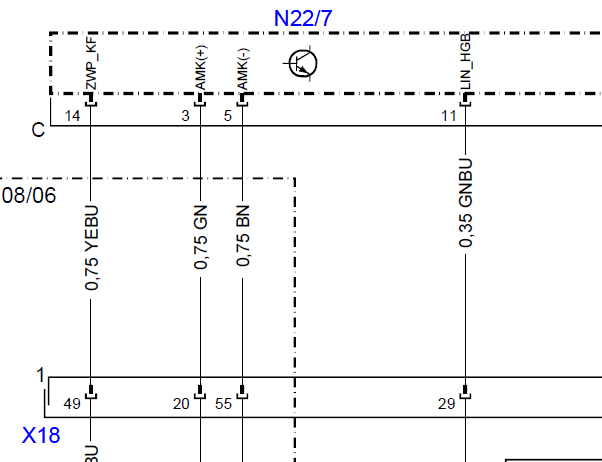 2008年奔驰R300空调电路图和保险丝资料