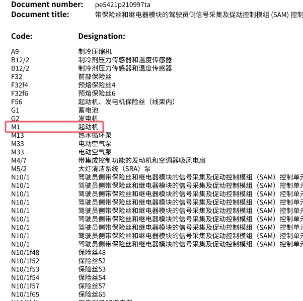 2009年奔驰SLK 200K 起动电路图