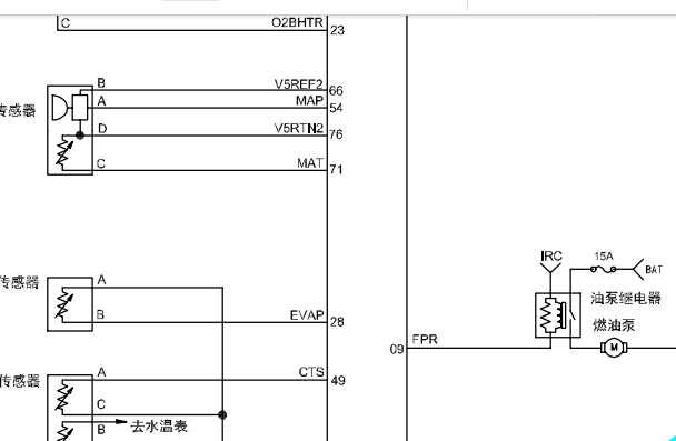 DK15系列发动机油泵电路图资料