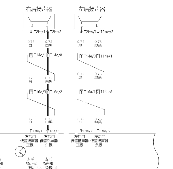 2024年北京BJ30音响电路图和针脚资料