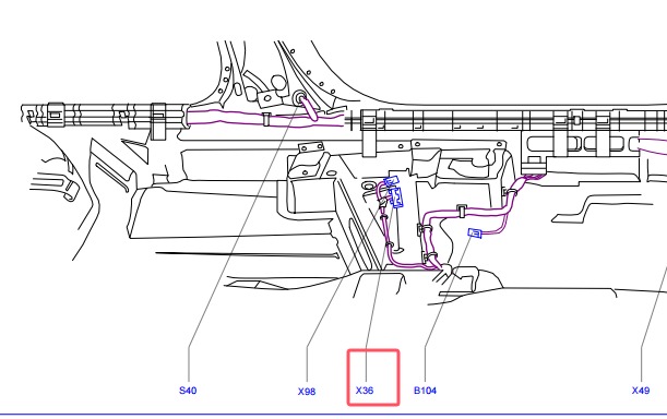 2006年欧宝雅特X36插头位置资料