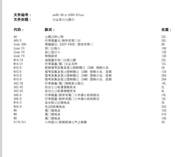 2023年奔驰GLE450防盗系统电路图