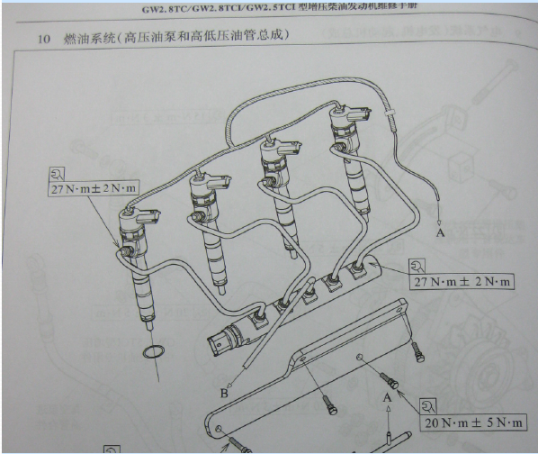 长城GW2.8TC发动机维修手册