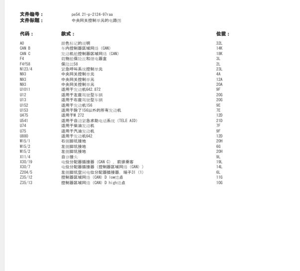 2010年奔驰R 300网关电路图