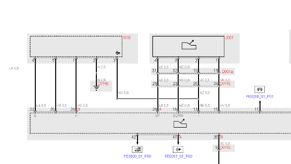2007-2008年玛莎拉蒂总裁变速箱系统电路图