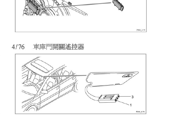 2008年沃尔沃XC90遥控接收器位置