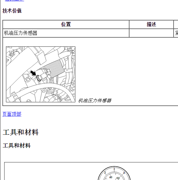 2016年保时捷卡宴3.6发动机机油压力传感器安装位置