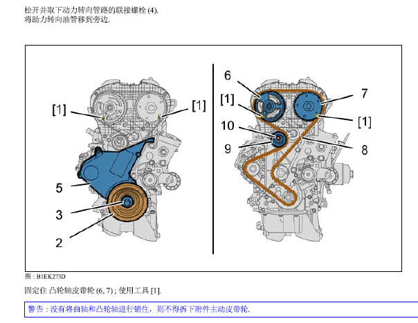 2007年标致307发动机正时皮带资料