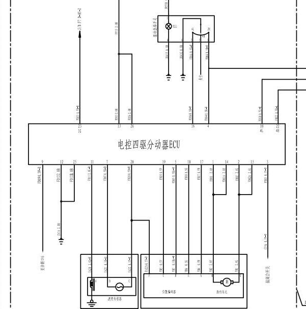 2008年猎豹黑金刚四驱电路图