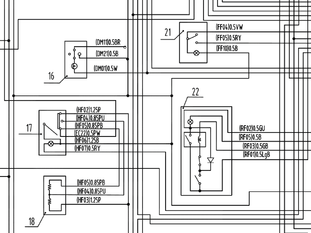 2015年长安新豹空调电路图资料
