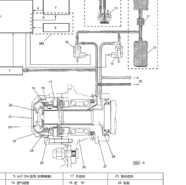 2015年铃木吉姆尼四驱真空管路图
