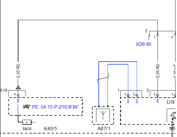 2021年奔驰C260L 无钥匙系统电路图资料