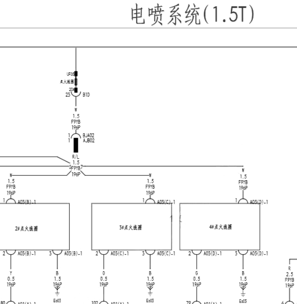23年比亚迪宋PLUS DMI发动机电路图