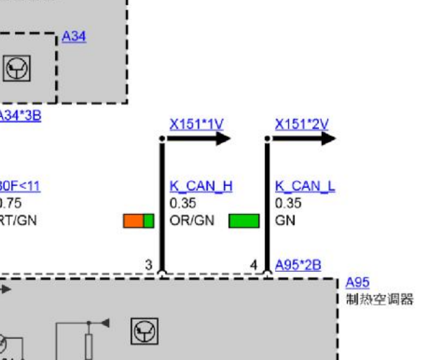 13年宝马730li空调电路图
