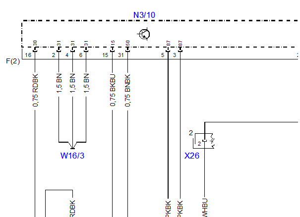 2006年奔驰ML350发动机和网络通讯电路图