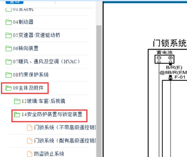 11年马自达3中控电路图