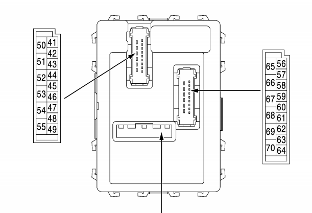 2018年日产轩逸车身电脑针脚资料