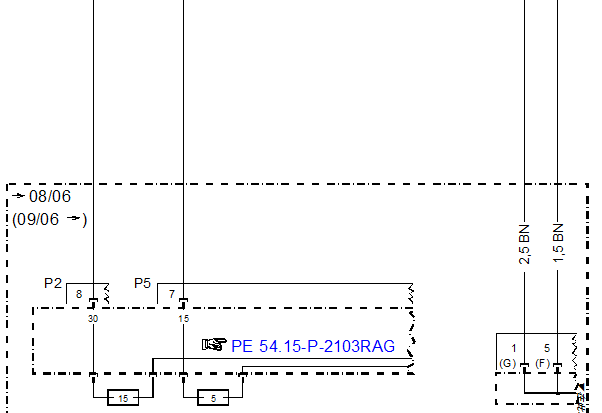 2006年奔驰R350底盘悬挂电路图资料