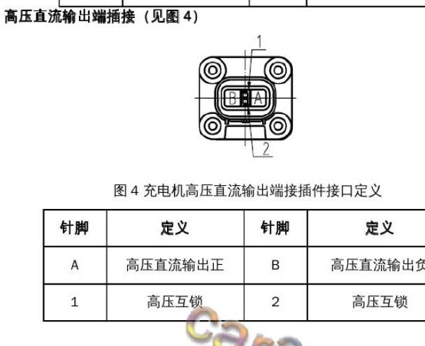 2019年长安汽车逸动EV 高压互锁针脚资料