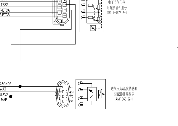 五菱柳机L4A15Q6发动机电路图和针脚资料