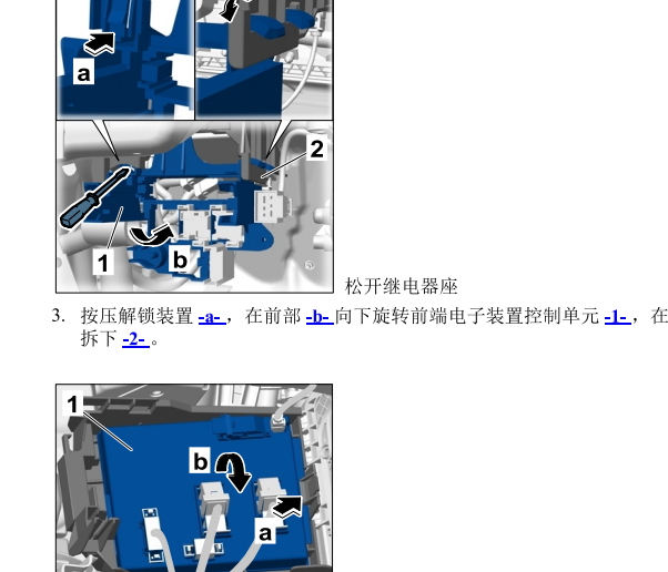 2015年保时捷MACANS 前端电子模块位置