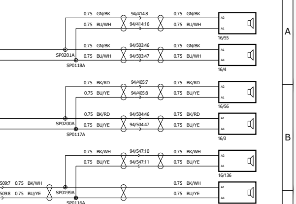 2024年领克07年娱乐音响电路图资料
