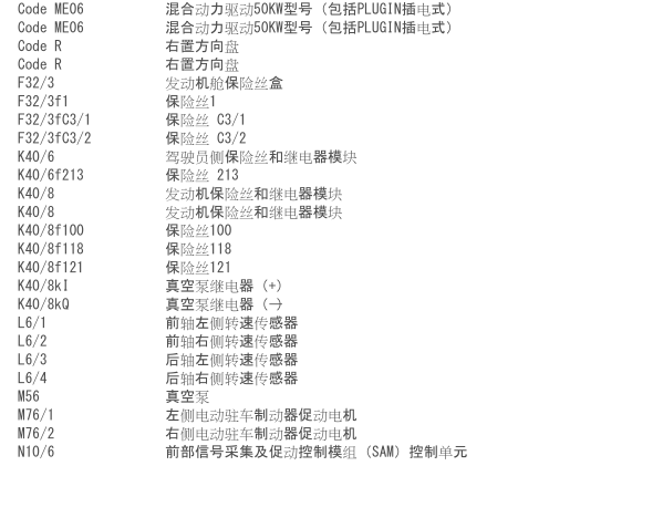 2018年奔驰C200L ABS电路图