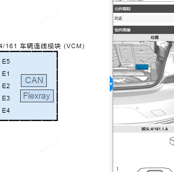 2018年沃尔沃S90 网络通讯模块位置
