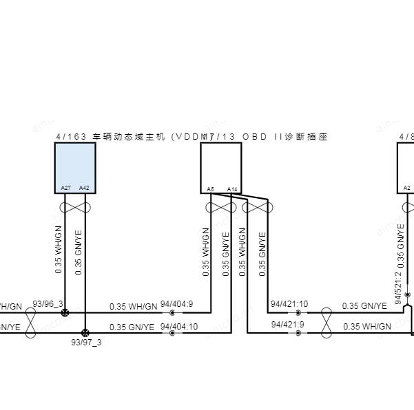 2021年沃尔沃S90 VDDM电路图