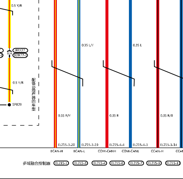 2025年零跑B10 多域融合控制器电路图