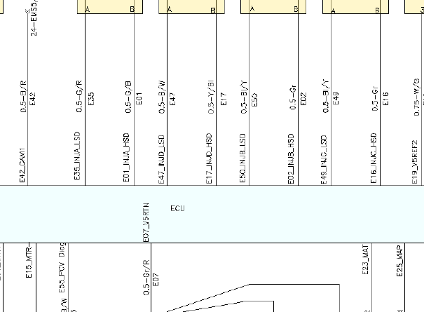 2022年江淮瑞风M5国六发动机电路图