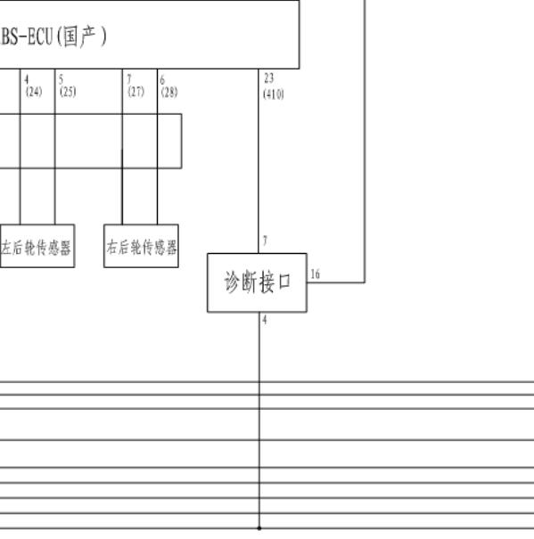 2010年金杯御领诊断接口电路图